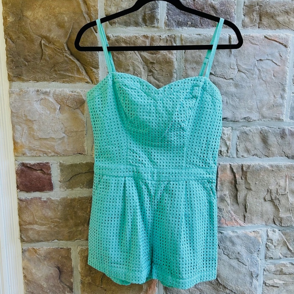 Guess Romper, Turquoise / Size 6